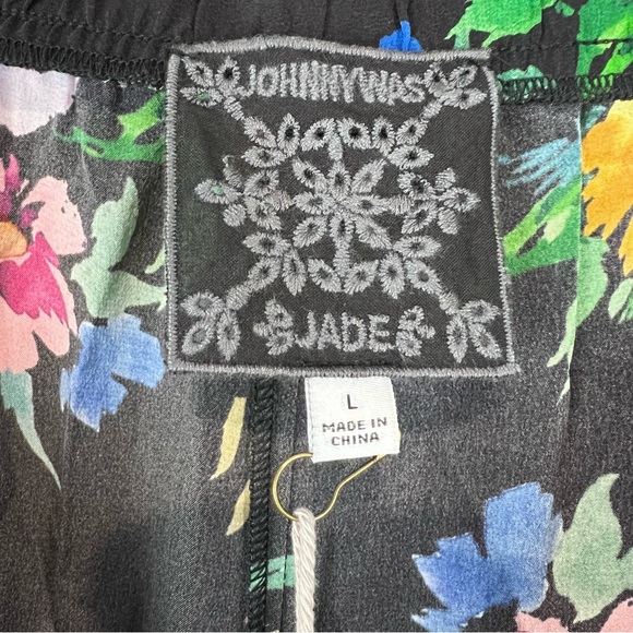 Johnny Was Poppy Silk Tiered Pants NWT - Picture 9 of 14